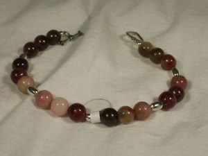 7in Jade Bead Bracelet - Picture 1 of 1