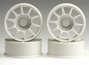 Felge 1:24 10-Speichen weiss 8.5mm Lancer EVO VI 4 Stk Mini-Z 1:27.5 Kyosho MZ15 - Bild 1 von 1