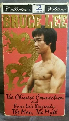 Bruce Lee Collectors Edition 2 VHS Set:The Chinese Connection,Biography Man Myth - Image 1 of 4