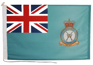 RAF Regiment Flag with Rope & Toggle - MOD LICENSED - Made in UK - Picture 1 of 8
