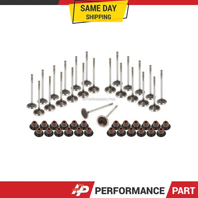 Intake Exhaust Valves w/ Seals for Ford Lincoln Mercury 4.6L 5.4L SOHC 3-VALVE - Image 1 of 4