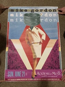 MIKE GORDON from The Band PHISH poster Northampton MA 2015 UNRELEASED RARE - Picture 1 of 1