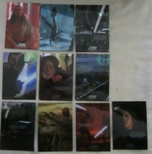 2015 Topps Chrome Perspectives Jedi vs Sith Training 10 Card Insert Set