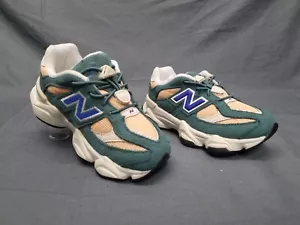 New Balance Toddler's 9060 (TD) Sneakers Slip On Green Orange Size 10 NEW IN BOX - Picture 1 of 9