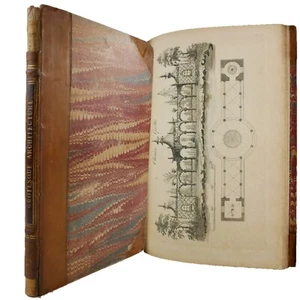 First edition. 1767 Grotesque Architecture by William Wrighte. London, England - Picture 1 of 17
