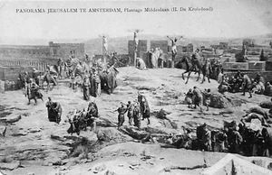 Jerusalem in Amsterdam (Niederlande) Panorama "Der Tod des Kreuzes" Kunst - Bild 1 von 2