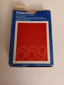 Open Box POLAROID 669 Professional Film Double Pack 16 Photos EXPIRED 12/92 - Picture 1 of 3