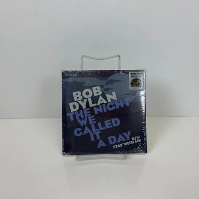 Bob Dylan The Night We Called It Day Blue Vinyl 2015 RSD 7 Inch - Image 1 of 2