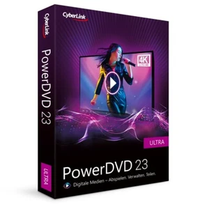 Cyberlink PowerDVD 23 Ultra *Dauerlizenz* #BOX - Bild 1 von 6