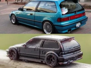 Honda Civic EF Shaped Soap - 4 Pack - Picture 1 of 9