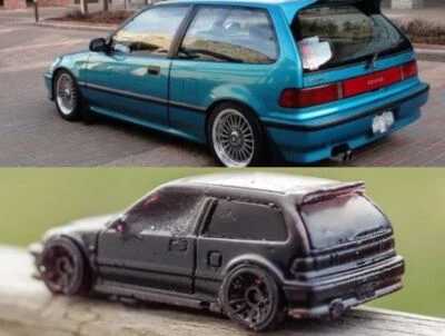 Honda Civic EF Shaped Soap - 4 Pack - Image 1 of 4