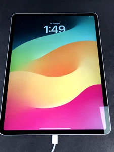 Apple iPad Pro (M1 - 4th Gen) 256GB - Silver - Hairline LCD Crack (Cellular) - Afbeelding 1 van 12