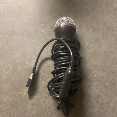 Konami Guitar Hero Microphone USB Wii PS2 PS3 XBOX 360 Logitech E-UR20 Tested - Image 1 of 3