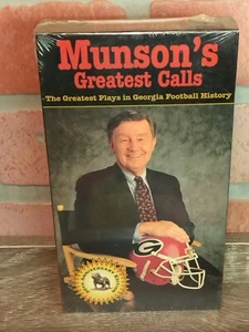 Rare Sealed VHS~ Munson's Greatest Calls: Football Georgia Bulldog Video 1995 - Picture 1 of 7