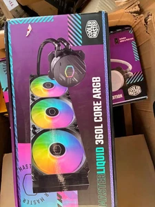Cooler Master MasterLiquid 360L Core 360mm Close-Loop AIO Chłodnica cieczy ARGB - Zdjęcie 1 z 2