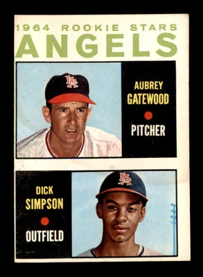 1964 Topps #127 Dick Simpson/Aubrey Gatewood Rookie Stars EX/EX+ X2735131 - Image 1 of 3