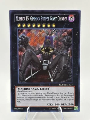 Number15: Gimmick Puppet Giant Grinder NUMH-EN027 Number Hunters Unlimited - Image 1 of 2