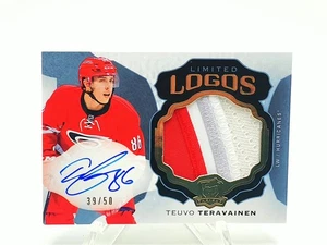2016-17 Upper Deck The Cup - Limited Logos Teuvo Teravainen #LL-TT /50 (MEM) - Bild 1 von 4