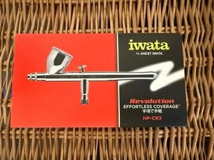 Iwata Revolution HP-CR3 Airbrush 0.3mm Nozzle Brand New And Unused - Picture 1 of 14