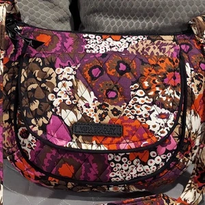 Vera Bradley Lizzy Crossbody ROSEWOOD Shoulder Bag NWOT - Picture 1 of 18