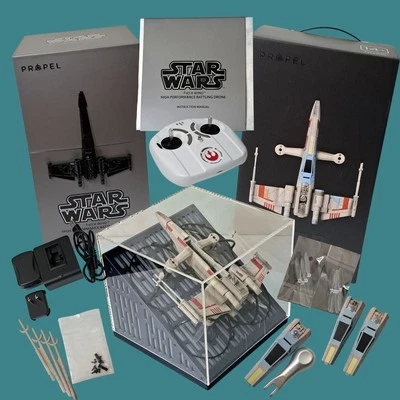 Propel Star Wars T-65 X-Wing Starfighter Quadcopter Drone Collectors Edition Box - Image 1 of 4