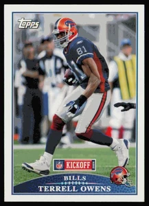 2009 Topps Kickoff #4 Terrell Owens Buffalo Bills - Imagen 1 de 2
