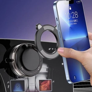 Support Téléphone Voiture Magnétique Forte Design Pliable Support Réglable 360° Y5S7 - Photo 1 sur 15