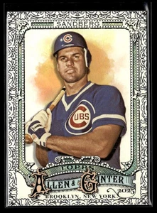 Ryne Sandberg - 2025 Topps Allen & Ginter Foil Filigree SP #15 HOF Cubs - Bild 1 von 2