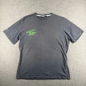 O'Neill T Shirt Men's Size Large Grey Graphic Print Surf Skate Y2K Crew Neck - Picture 1 of 14