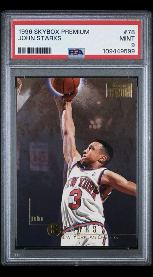 1996-97 Skybox Premium - John Starks #78 - Image 1 of 2
