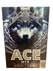 G-Wolves HTX Ace Ultralight Gaming Maus (Honeycomb, Silbergrau) - Bild 1 von 8