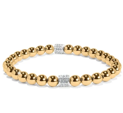 Pulseira de miçangas Brighton Meridian pequena elástica nova com etiquetas $118 - Imagem 1 de 4