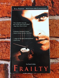 Frailty Bill Paxton Matthew McConaughey VHS Tape - Picture 1 of 8