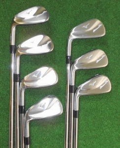 Excellent LEFTY Mizuno Pro 245 Iron Set, 4-PW, DG Mid 115 S300 Stiff, Std. Specs - Picture 1 of 7