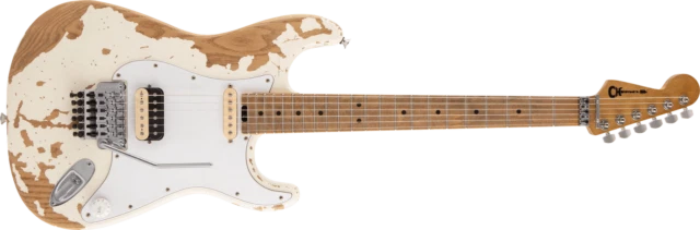 Charvel Hendrik Danhage 6 String Electric Guitar - White (2966035855)