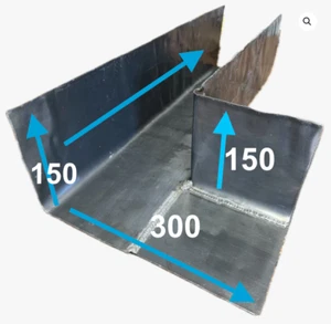 Lead Flat Roof Corner OutLet Inc VAT - Picture 1 of 1