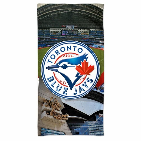 TORONTO BLUE JAYS ROGERS CENTRE 30"X60" SPECTRA BEACH TOWEL NEW WINCRAFT 😎⚾ Cover