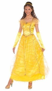yellow princess costume adult