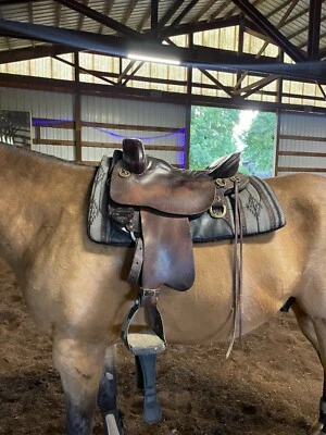 Sillín Tucker Trail Modelo 157 Cuero  Foto 1 de 3