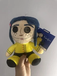 Coraline w/ Button Eyes Plush NEW With Tag Plushies Soft Toy Kids Gift - Picture 1 of 3