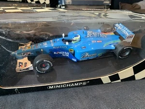 1/18 MINICHAMPS F1 Benetton Playlife B200 Fisichella 2000 Great Condition - Picture 1 of 3