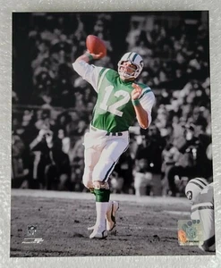 Joe Namath #12 Quarterback New York Jets - NFL 2009 Foto (Größe: 8" x 10") - Bild 1 von 6