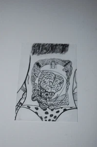 Artist Proof Sketch Card-Mars Attacks Garbage Pail Kids-Matt Steffens 1/1 - Picture 1 of 2