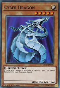 Yugioh Cyber Dragon LEDD-ENB01 Common 1st Edition - Picture 1 of 1