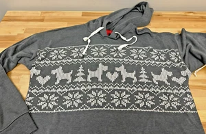 PJ Salvage Women's Charcoal Grey Hoody Size Large NWT - Picture 1 of 12