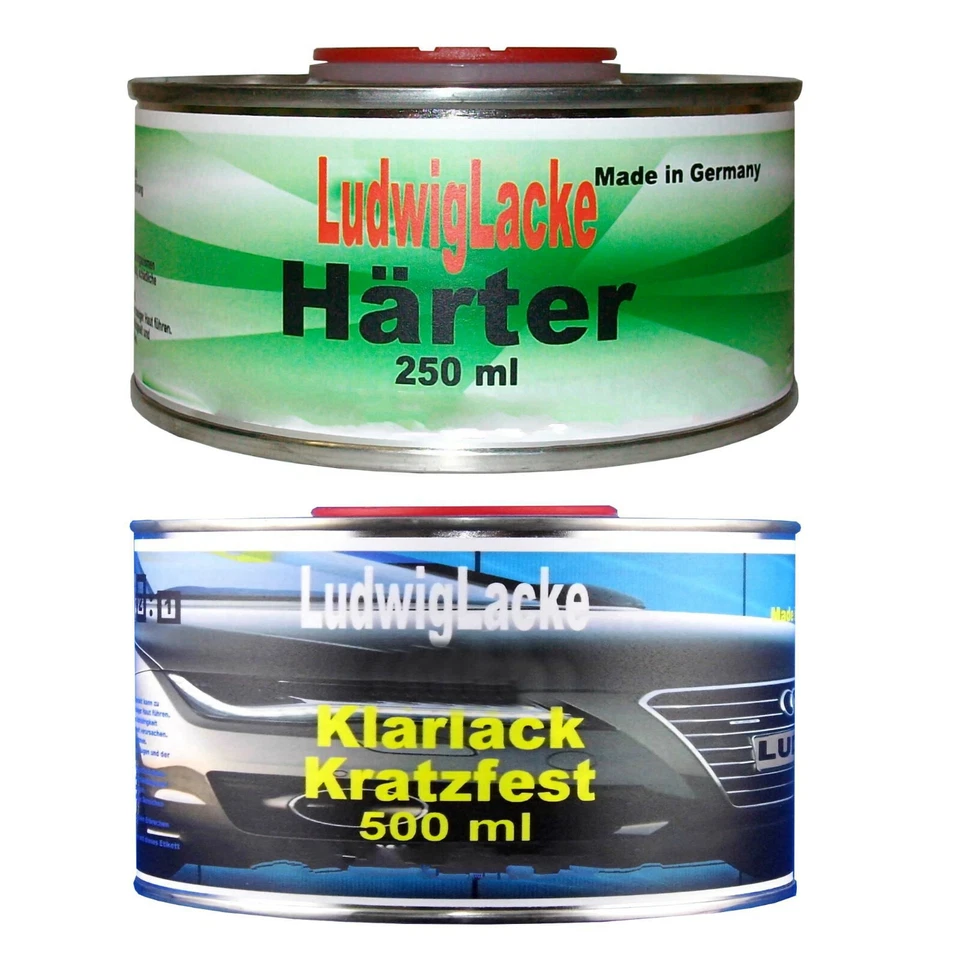 Spezial Klarlack  0,75 Liter MS  & Härter SET für Autolack - Bild 1 von 1