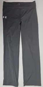 Under Armour Girls Youth Leggings Size YLG Youth Large Gray - Picture 1 of 5