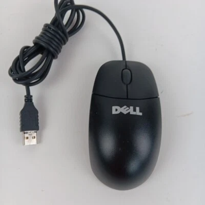 Genuine DELL 2-Button Scroll Wheel Mouse trackball M-UK DEL3 0YH958    - Image 1 of 4