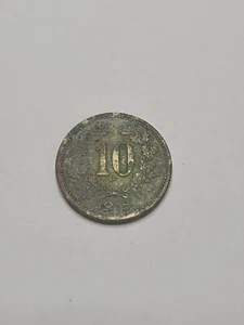 1915 Austria 10 Heller Coin - Picture 1 of 2