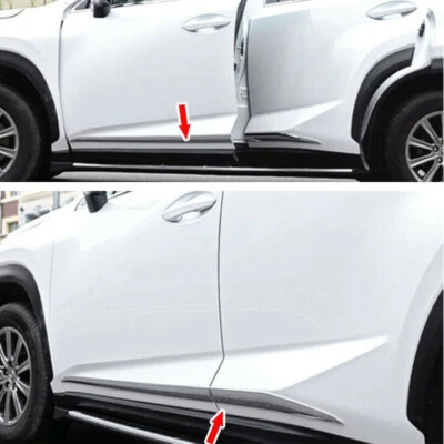 Ajuste para Lexus NX300 300h 200t Carrocería Cromada Puerta Lateral Moldura Línea Cubierta Borde 4 piezas Foto 1 de 4